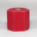 2165-3A Glastic Standoff Insulator with M6 aluminum insert, red,  EACH